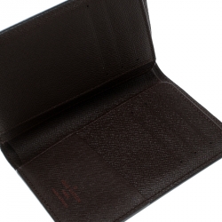 Louis Vuitton Damier Ebene Canvas Billfold Wallet
