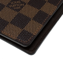 Louis Vuitton Damier Ebene Canvas Billfold Wallet