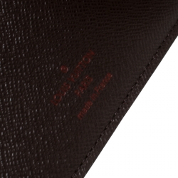 Louis Vuitton Damier Ebene Canvas Florin Wallet