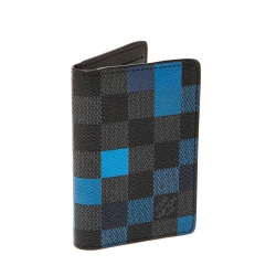 مملوكة مسبقًا Louis Vuitton Damier Graphite Pixel Pocket Organizer
