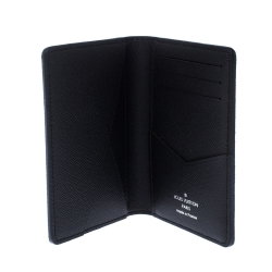 مملوكة مسبقًا محفظة لوي فيتون غالاكسي متعددة طية مزدوجة كانفاس مونوغرامي رصاصي