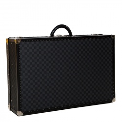 Louis Vuitton Damier Graphite Canvas Alzer Trunk Suitcase 75