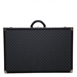 Louis Vuitton Damier Graphite Canvas Alzer Trunk Suitcase 75