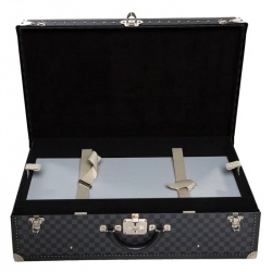 Louis Vuitton Damier Graphite Canvas Alzer Trunk Suitcase 75