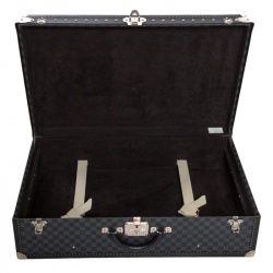 Louis Vuitton Damier Graphite Canvas Alzer Trunk Suitcase 75