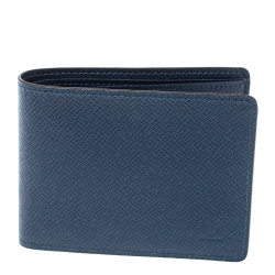 Louis Vuitton Taiga Leather Blue Multi Wallet – GEM Pawnbrokers