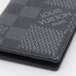 مملوكة مسبقًا Louis Vuitton Damier Graphite Canvas Card Case