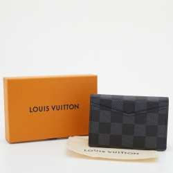 مملوكة مسبقًا Louis Vuitton Damier Graphite Canvas Card Case