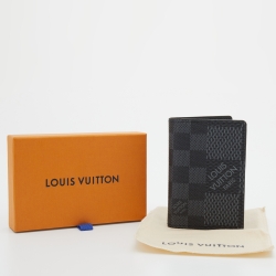 مملوكة مسبقًا Louis Vuitton Damier Graphite Canvas Card Case