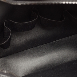 Pre Owned Louis Vuitton Black Monogram Leather Toiletry Pouch GM