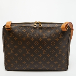 Pre Owned Louis Vuitton Monogram Canvas Soft Trunk Messenger MM Bag