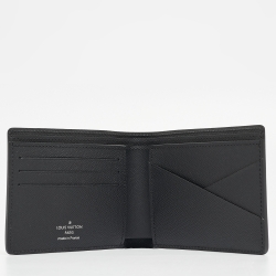 Pre Owned Louis Vuitton Black Epi Leather Multiple Wallet