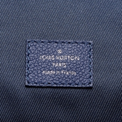 Pre Owned Louis Vuitton Blue Bandana Canvas Limited Edition Christopher MM Backpack