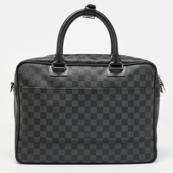 Pre Owned Louis Vuitton Damier Graphite Canvas Icare Laptop Bag