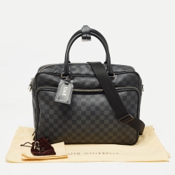 Pre Owned Louis Vuitton Damier Graphite Canvas Icare Laptop Bag