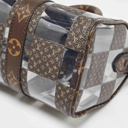 مملوكة مسبقًا Louis Vuitton Monogram Chess Canvas and PVC Keepall Bandoulière 25 Bag