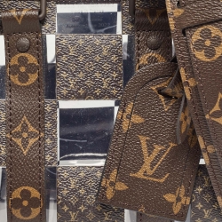 مملوكة مسبقًا Louis Vuitton Monogram Chess Canvas and PVC Keepall Bandoulière 25 Bag