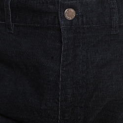 Pre Owned Louis Vuitton Indigo Corduroy Slim Fit Denim Pants M