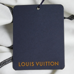 Louis Vuitton White Cotton NBA Short Sleeve T-Shirt S