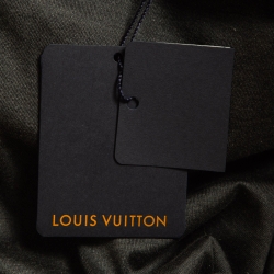Louis Vuitton Grey Cotton V-Neck T-Shirt XS