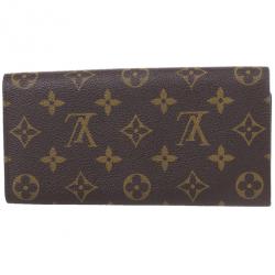 Pre Owned Louis Vuitton Monogram Canvas Envelope Josephine Wallet