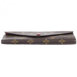 Pre Owned Louis Vuitton Monogram Canvas Envelope Josephine Wallet