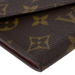 Pre Owned Louis Vuitton Monogram Canvas Envelope Josephine Wallet