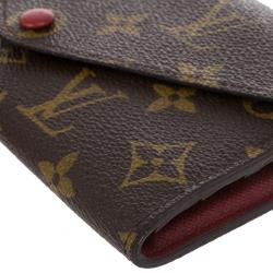 Pre Owned Louis Vuitton Monogram Canvas Envelope Josephine Wallet