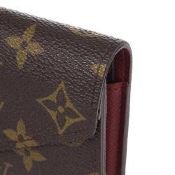 Pre Owned Louis Vuitton Monogram Canvas Envelope Josephine Wallet