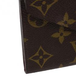 Pre Owned Louis Vuitton Monogram Canvas Envelope Josephine Wallet