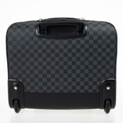 Pre Owned Louis Vuitton Damier Graphite Pilot Case