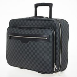 Pre Owned Louis Vuitton Damier Graphite Pilot Case
