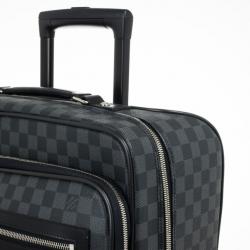 Pre Owned Louis Vuitton Damier Graphite Pilot Case