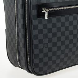 Pre Owned Louis Vuitton Damier Graphite Pilot Case