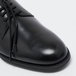 Louis Vuitton Black Leather Lace Up Oxford Size 43.5