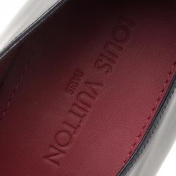 مملوكة مسبقًا حذاء لوي فيتون دربي جلد أسود مقاس 43