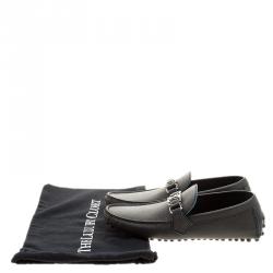 Pre Owned حذاء لوفرز لوي فيتون هوكنهيم سويدي ثلاثي اللون مقاس 39.5