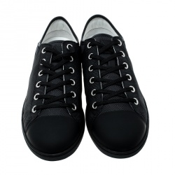 مملوكة مسبقًا حذاء رياضي بيزبول لوي فيتون نايلون دامييه غرافايت وجلد مقاس 43.5