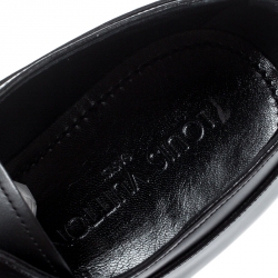 مملوكة مسبقًا Louis Vuitton Black Leather Lace Up Derby Size 41