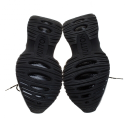 Pre Owned Louis Vuitton Monogram Canvas Runaway Pulse Sneakers Size 42.5