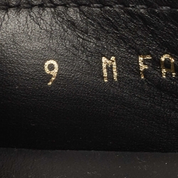 Pre Owned Louis Vuitton Black Leather Hockenheim Loafers Size 43