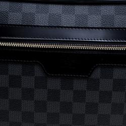 Pre Owned حقيبة سفر لوي فيتون بزنس بيغيس ليغر كانفاس دامييه غرافيتي 55