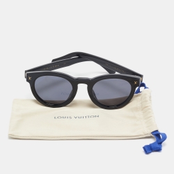 Louis Vuitton Black Urban Round Sunglasses