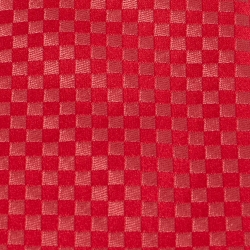 Louis Vuitton Red Silk Lv Micro Damier Tie 
