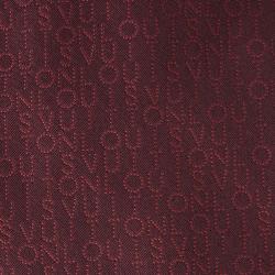 Pre Owned Louis Vuitton Maroon Silk Tie