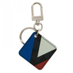 Pre Owned Louis Vuitton Damier Graphite Latitude Illustre Bag Charm and Key Holder