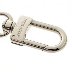 Pre Owned Louis Vuitton Damier Graphite Latitude Illustre Bag Charm and Key Holder