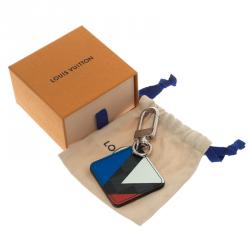 Pre Owned Louis Vuitton Damier Graphite Latitude Illustre Bag Charm and Key Holder