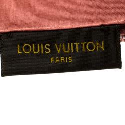 Louis Vuitton Brick Orange Paisley Print Cotton On the Road Bandana Scarf