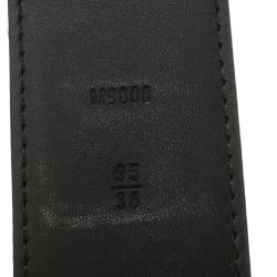 مملوكة مسبقًا Louis Vuitton Damier Graphite Canvas Initials Belt 95cm